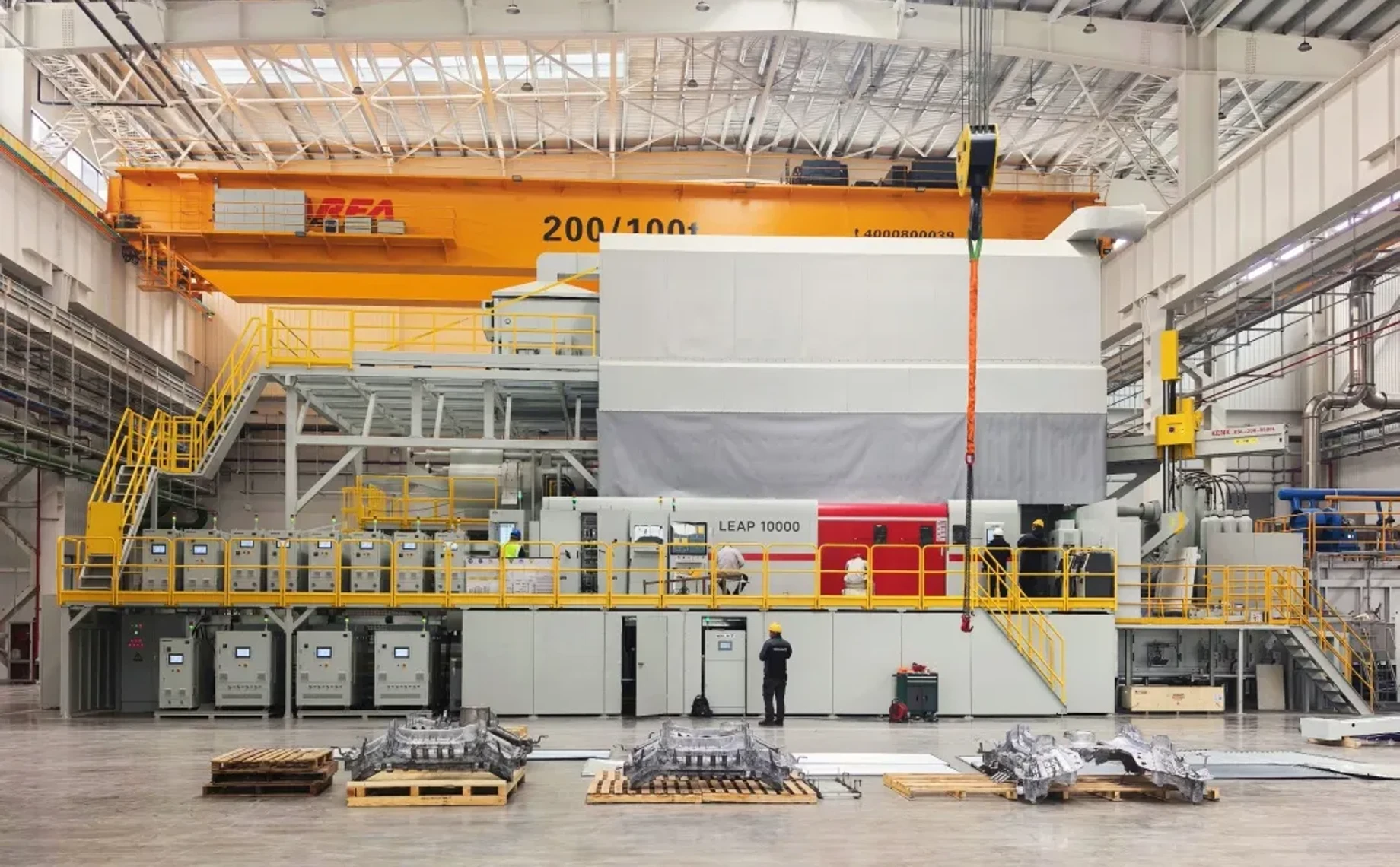 AODE Temperature Control System Empowers Giga Casting Trial Production